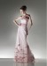 Cheaper chiffon one-shoulder Floor-length evening dress