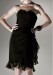 Elegant Chiffon Sweetheart neckline Above Knee-length Evening dress