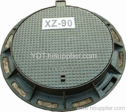 manhole cover with frame