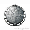 round cast iron manhole cover