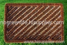 natural bristle door mat