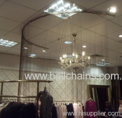 ball chain curtain screen