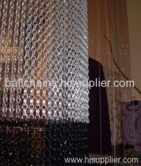 baby link chain room divider