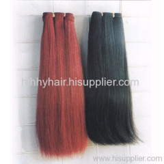 100% natural human hair weft