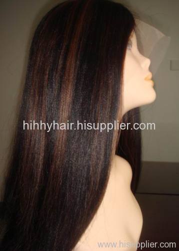 human hair lace wig