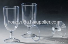 Plastuc wineglass