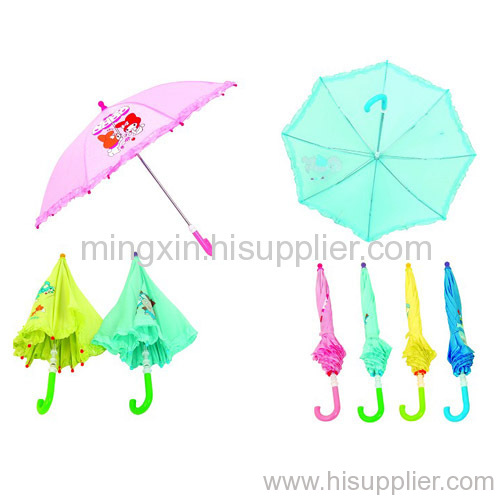 Rain Catrtoon Kid Umbrella