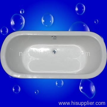 enamel built-in bathtub