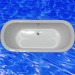 enamel built-in bathtub