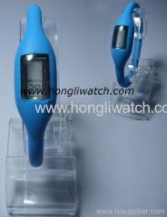 blue ion silicone watch