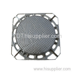 grey casting iron manhole cover