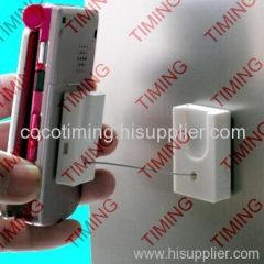 magnetic holder with security retracting cords