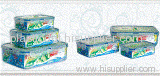 Plastic food container, plastic household product, plastic industry product