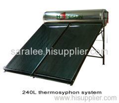 integrated pressurized solar water heater