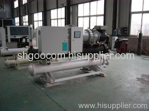 opened water cooled chiller