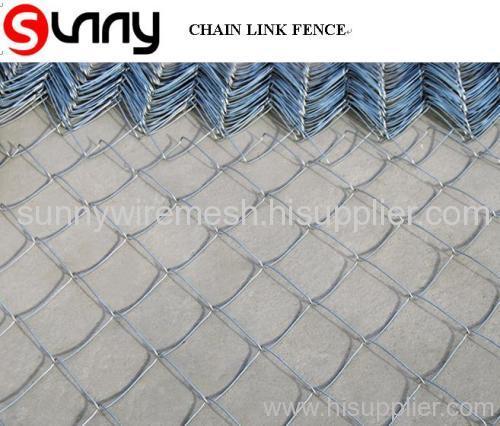 heavy galvanized chain link fence