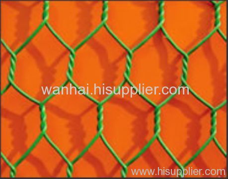 PVC coated hexagonal netting