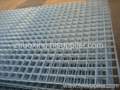 Electro galvanized welded wire mesh panel