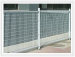 PVC coated welded wire mesh fence