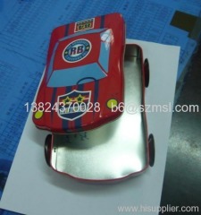 Car Shaped Tin Box