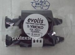 Evolis half-panel YMCKO Ribbon