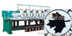 Chenille computerized embroidery machine