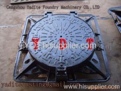manhole cover with frame D400