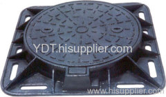 ductile iron manhole cover with frame