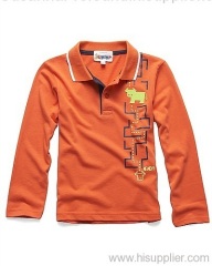 long sleeve polo shirt