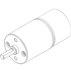 mini 500rpm DC Planetary Geared Motor