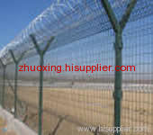 Galvanized Airport Fence