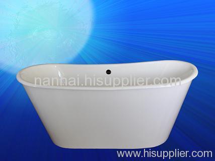 skirted cast iron enamel bathtub