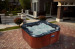 hot tubs with 17 waterproof pop-up TV