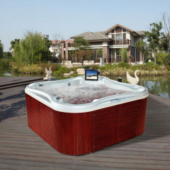 2lyings and 3seats outdoor spa