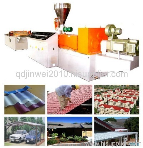 PVC roof machine