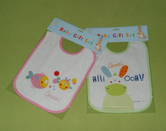 Baby Bib With Embroidery