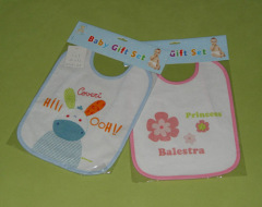 Baby Bib With Embroidery