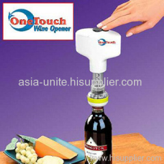 One touch wine opener