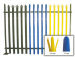 Galvanized Palisade Fence