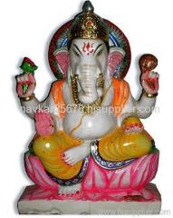 marble ganesha statue