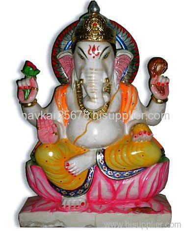 Marble Ganesha Statue