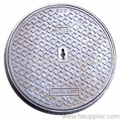 gray iron manhole cover