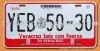 High Security License Plate