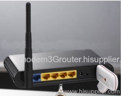 3G Gateway compatible with USB modem Slot and 4 Lan port