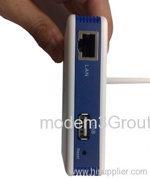 3G Gateway compatible with USB modem Slot