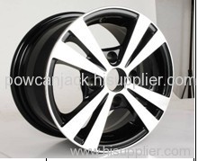 Aluminum wheel rim