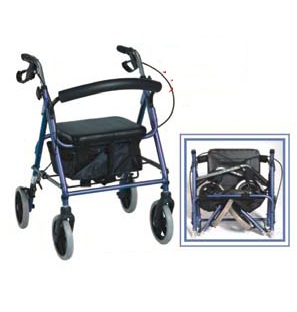 Knock down Aluminum Rollator