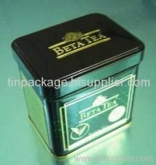 tea tin box