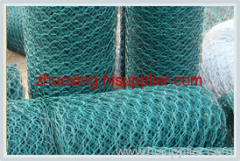 green PVC coated Hexagonal Wire Netting