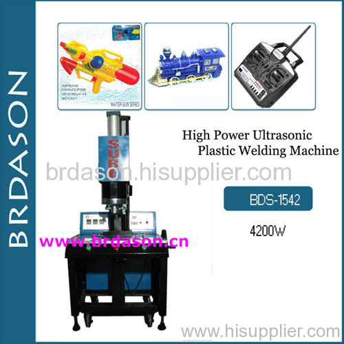 high power ultrasonic plastic welding machinery